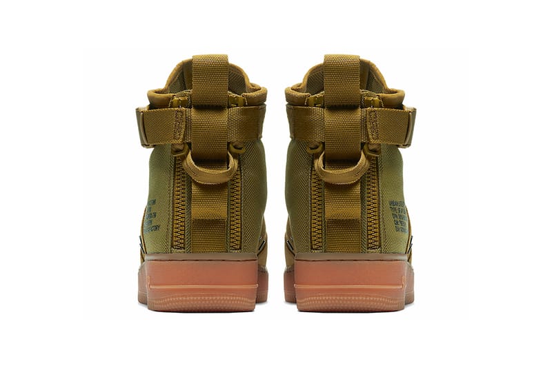 Nike sf air on sale force 1 olive green