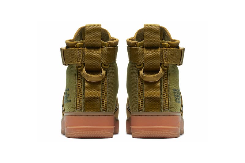 nike af1 shadow olive green