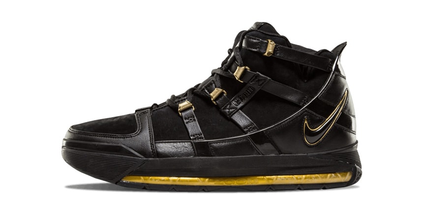 lebron 3 black gold