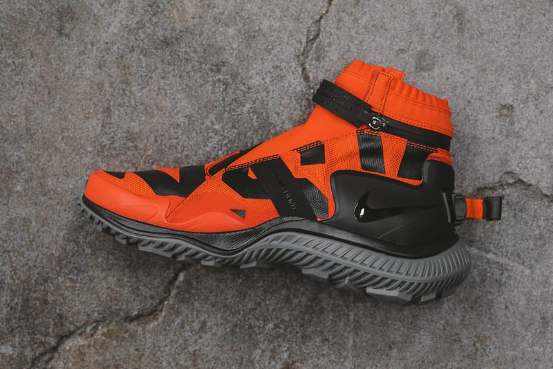 NikeLab ACG Gaiter Boot Team Orange Closer Look | Hypebeast