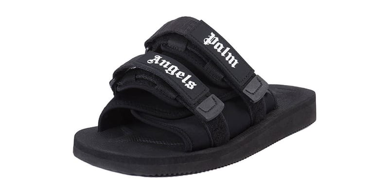 Palm angels sandals discount black