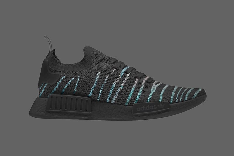 Men's nmd ri parley shop primeknit shoes  black