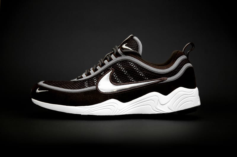 Nike spiridon black and cheap white