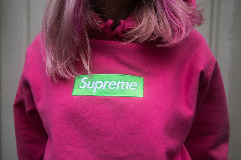 Supreme box logo hoodie purple sale