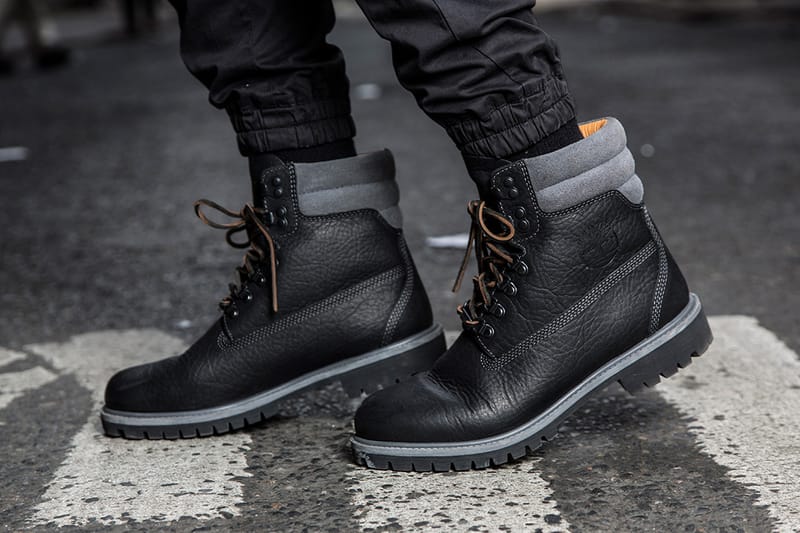 Gray and hotsell black timberlands