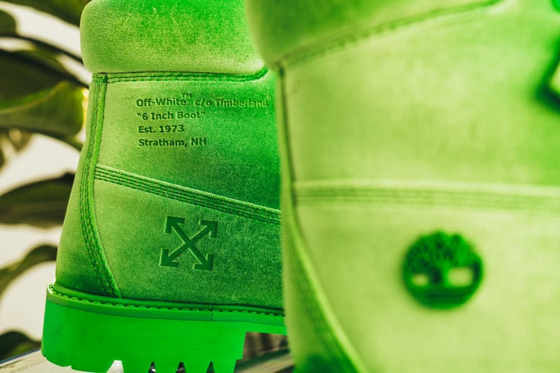 Lime green timbs on sale