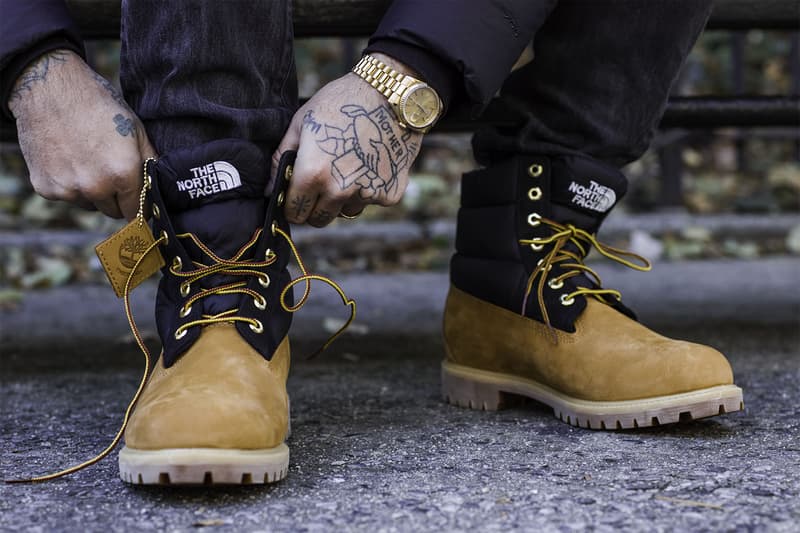 Timberland x The North Face Nuptse Collaboration | HYPEBEAST