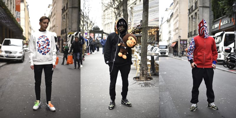 BAPE Paris Store Streetsnaps Hypebeast