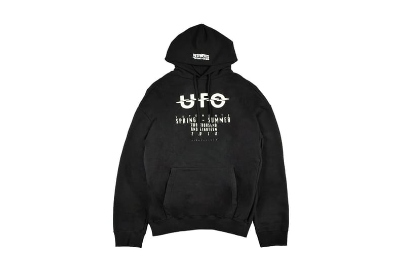 Vetements store ufo hoodie