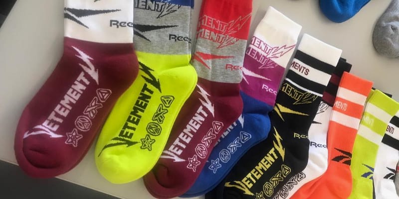 Reebok x vetements online socks