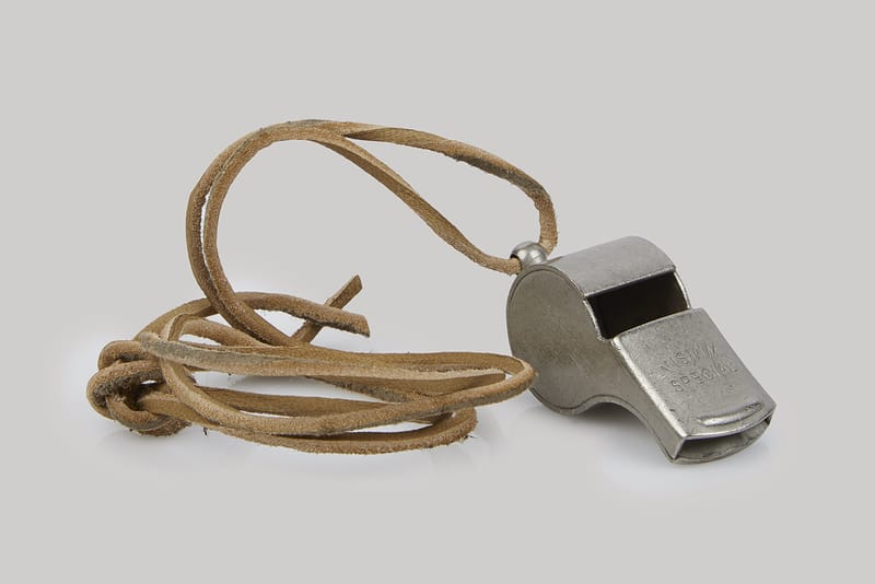 visvim Law Enforcement Whistle Necklace | Hypebeast