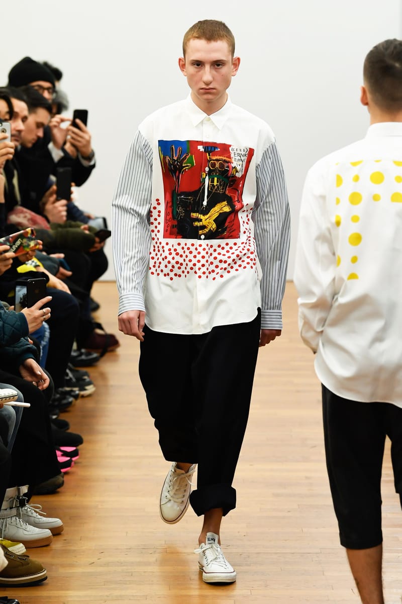 COMME des GAR ONS Shirt Fall Winter 2018 Show Hypebeast