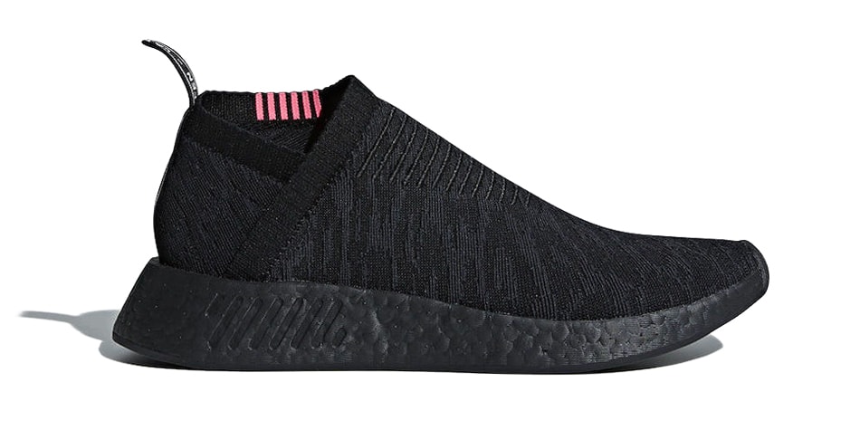 adidas NMD CS2 “Triple Black” With Pink Release | Hypebeast