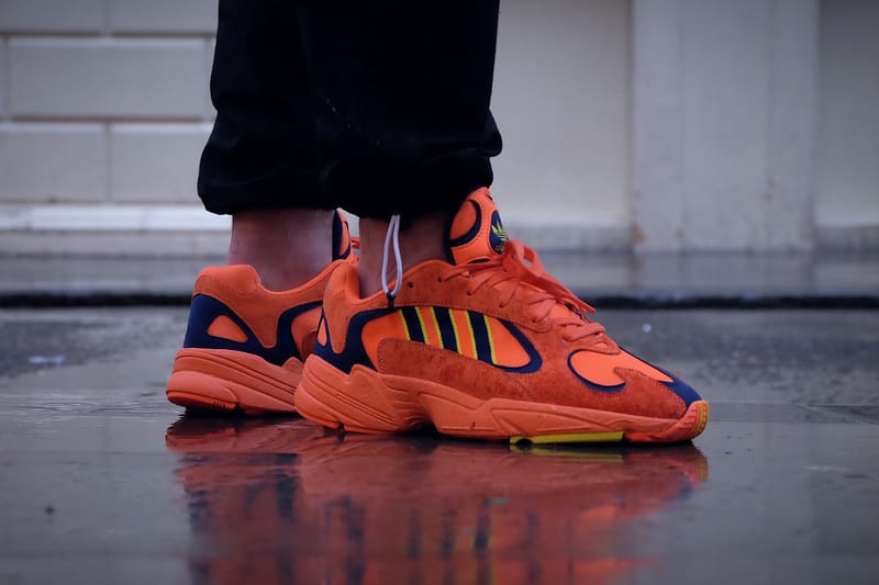 adidas Yung1 in Orange On Feet Look Hypebeast