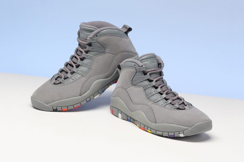 Grey jordan hot sale sneakers