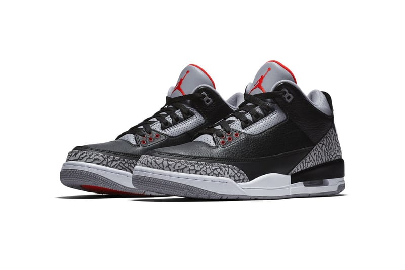 Nike air jordan 3 og best sale black cement