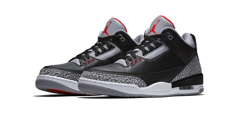 Retro 3 black and red online