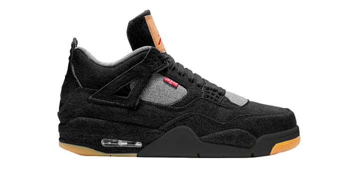 Levis x discount jordan 4 black