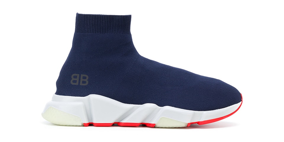 balenciaga speed trainer turquoise