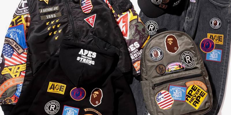 Bathing ape patches hotsell