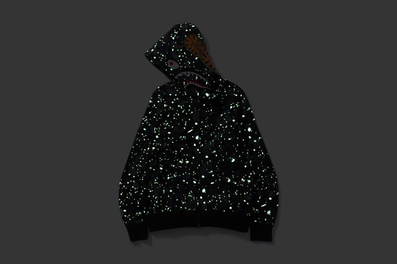 BAPE Space Camo Shark Full-Zip Hoodie | Hypebeast