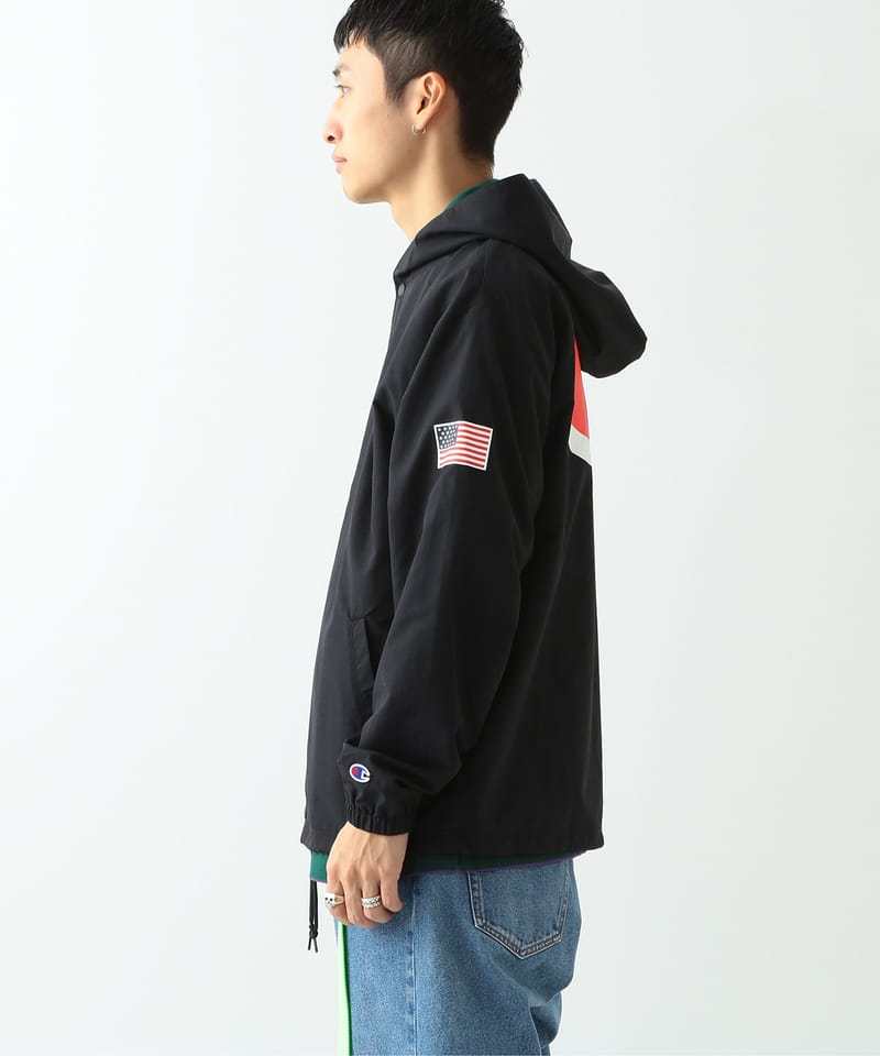 Champion x best sale beams coach jacket