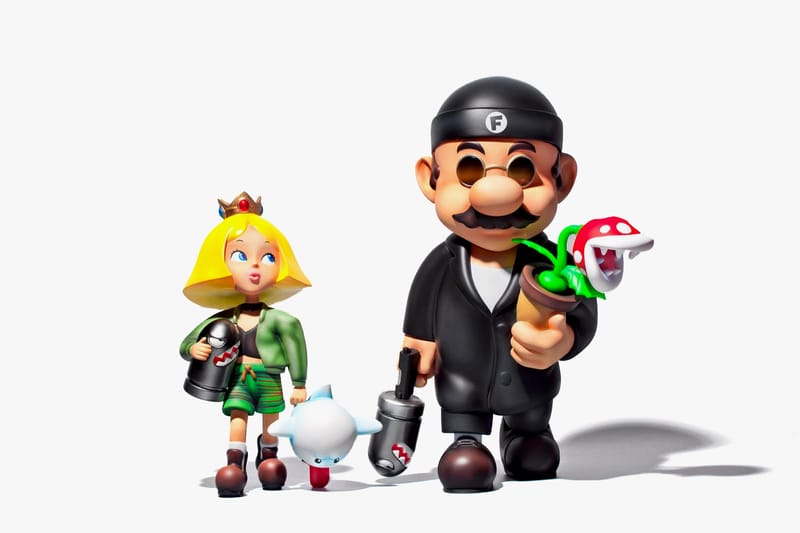 Super Mario x Leon The Professional Vinyl Toys Hypebeast