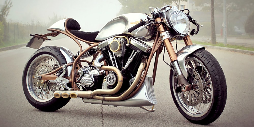 FMW Motorcycles представляет Harley Davidson Hurakàn Custom Café Racer