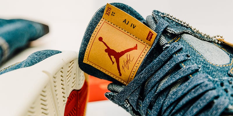 Jordan Brand x Levi's® Unveil Air Jordan 4 & Trucker Jacket