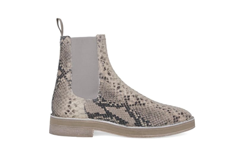 Snakeskin deals yeezy boots