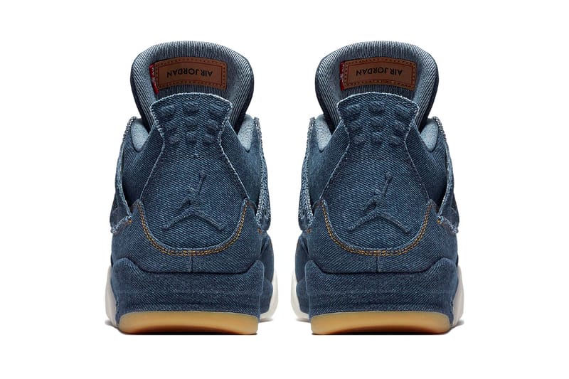 Nike levi's best sale jordan 4