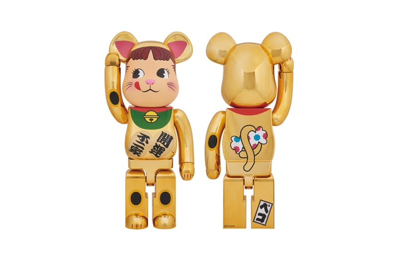 Medicom Toy Money Cat BE@RBRICK Figurine | Hypebeast