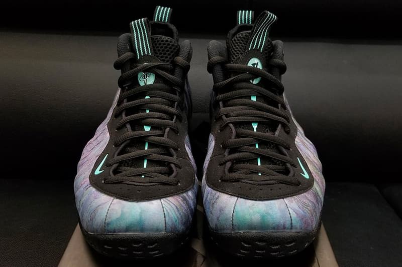 nike air foamposite one abalone