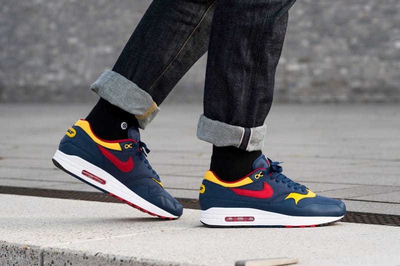 Nike air max 1 premium clearance navy