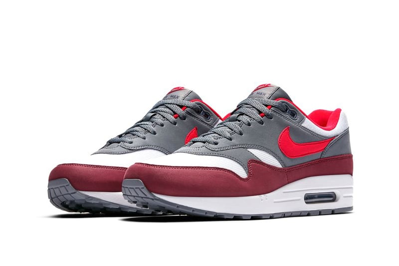 Nike air max clearance 1 red white grey