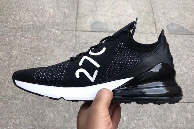 nike air max 270 black flyknit