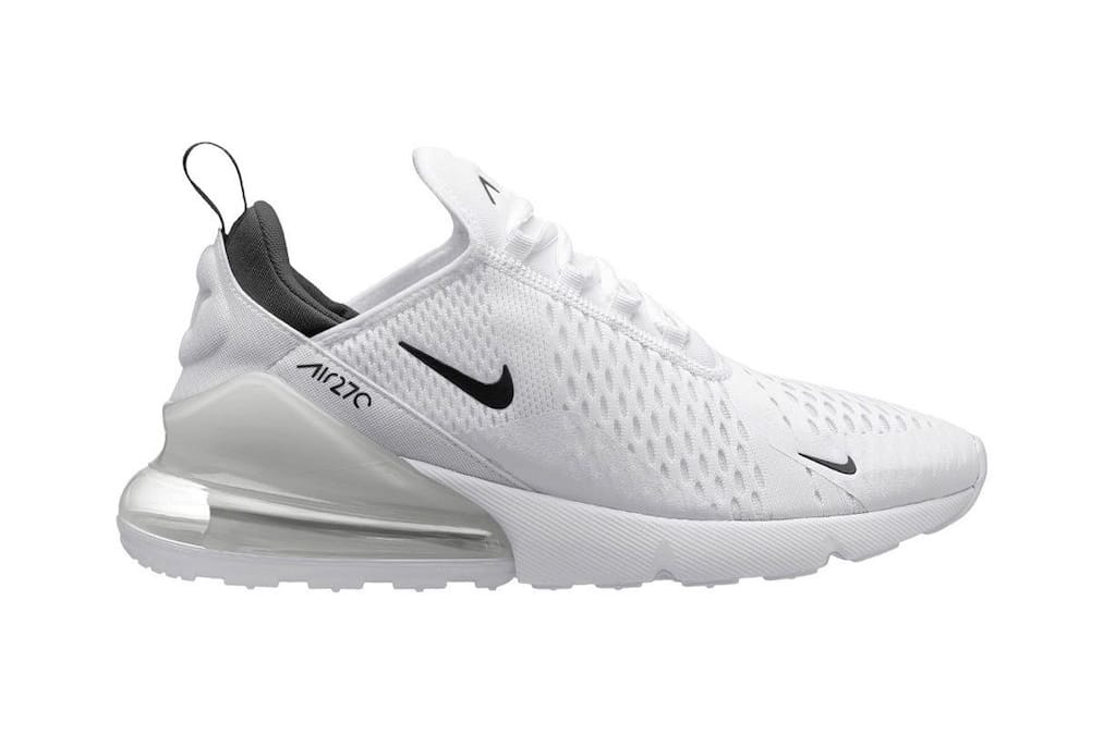 Nike Air Max 270 White Black March 2018 Release
