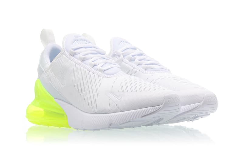 air max 270 white volt