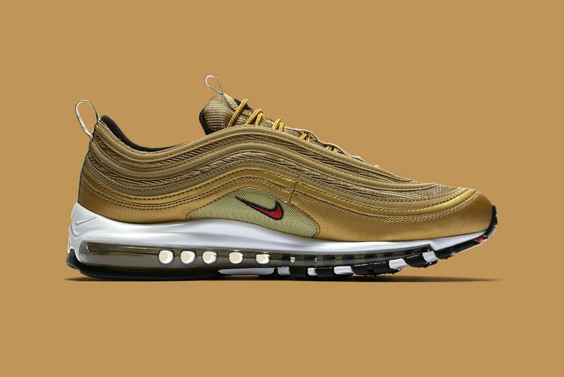 Nike air max 2025 97 metallic gold italy