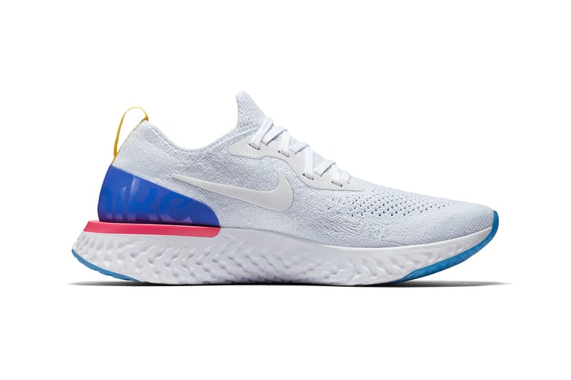 Nike epic react flyknit black cheap running shoes price