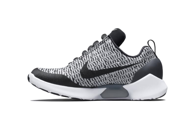 nike hyperadapt 1.0 metallic silver