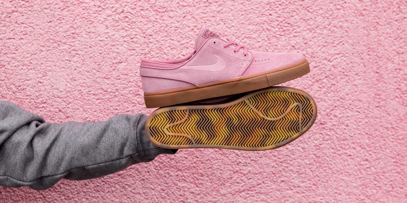 Janoski pink cheap sole