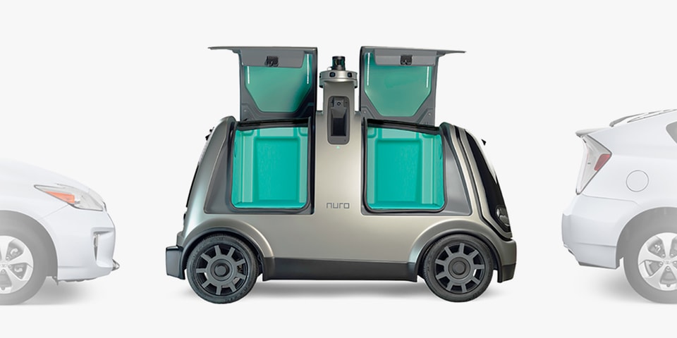 nuro self driving pizza delivery car