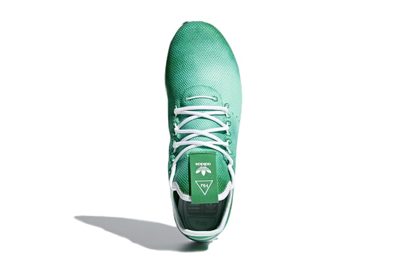 Adidas pharrell williams tennis hu green on sale