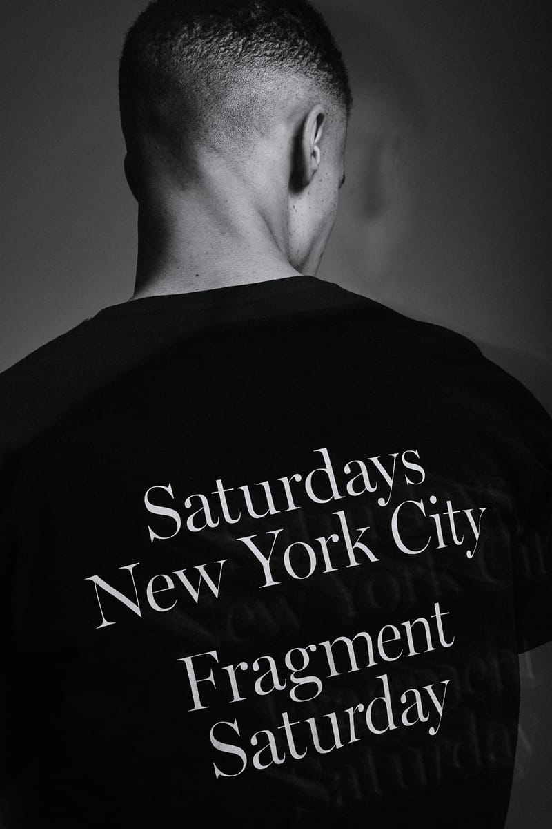 Saturdays NYC x fragment design Official Look | Hypebeast
