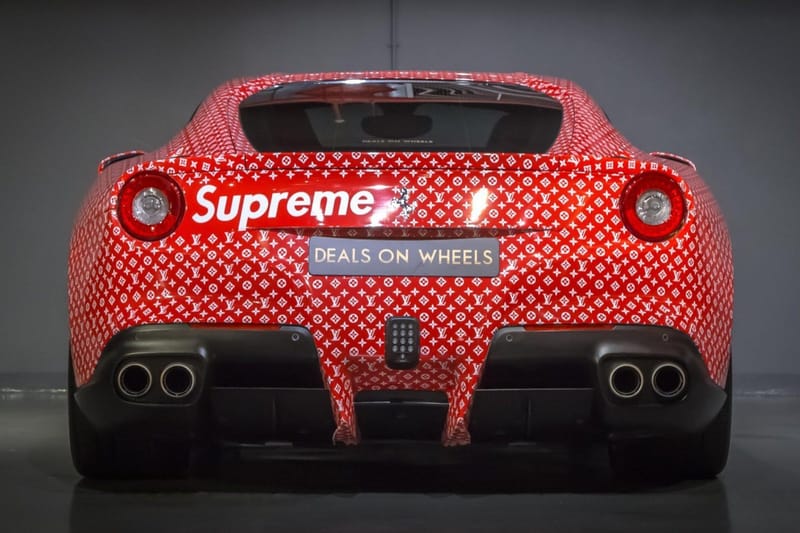 Supreme x Louis Vuitton Ferrari F12 For Sale Hypebeast