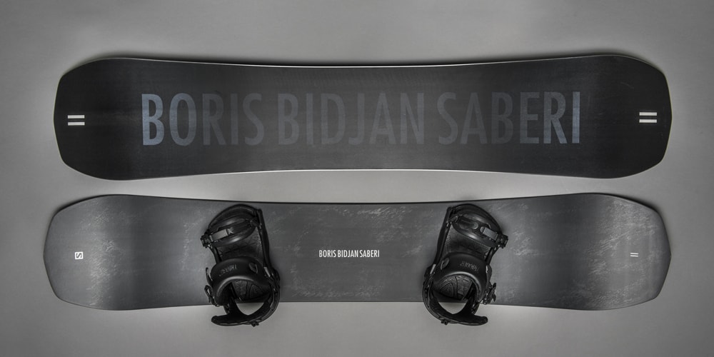 Борис Биджан Сабери и Salomon дебютируют сноуборды ограниченной серии