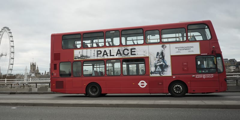 Palace's Skate & Fashion Bus Ad | Hypebeast