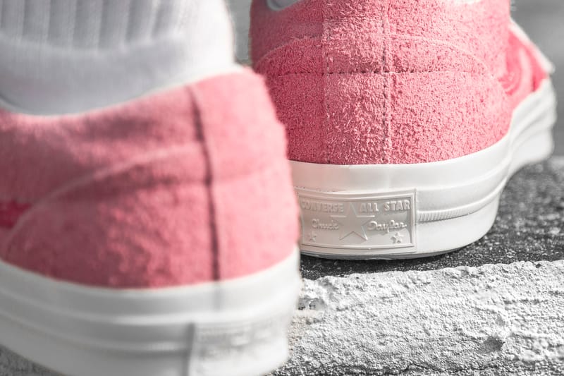 Converse golf le sale fleur pink on feet