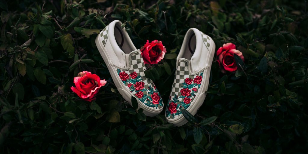 Vans Debuts Rose-Embroidered Slip-On | Hypebeast